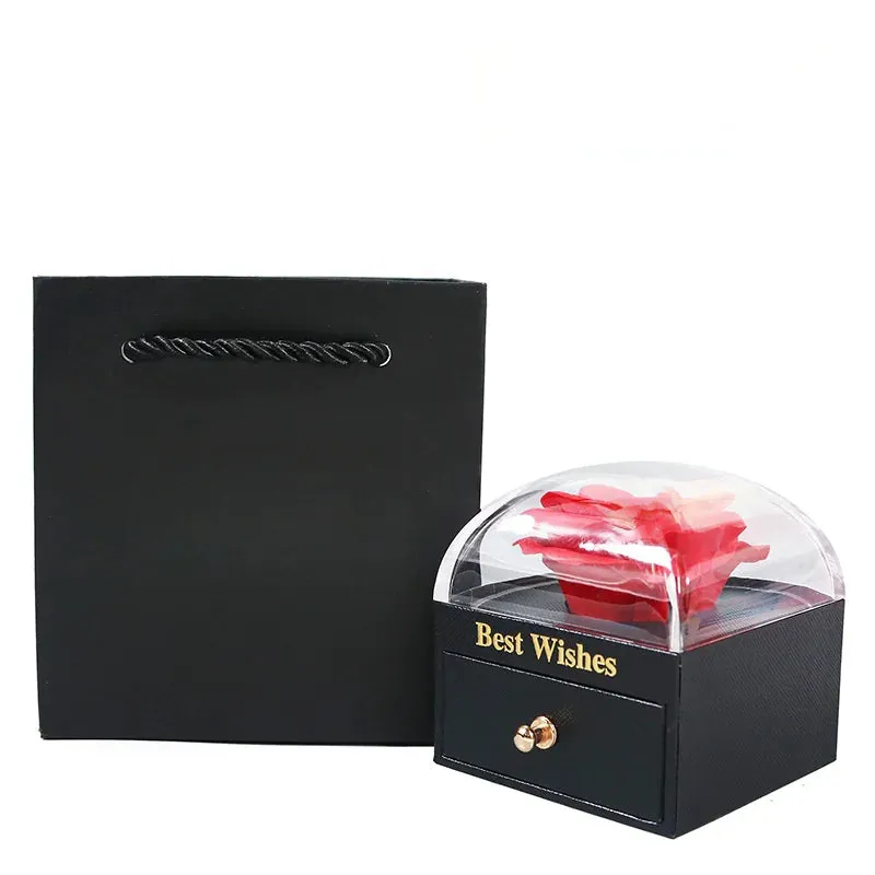 Rose Jewelry Storage Box