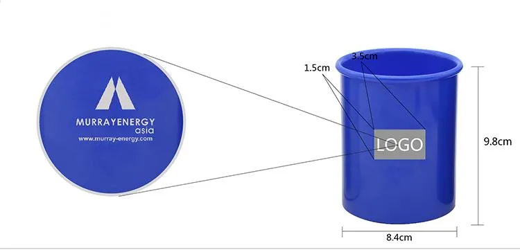 Round Plastic Pen Holder