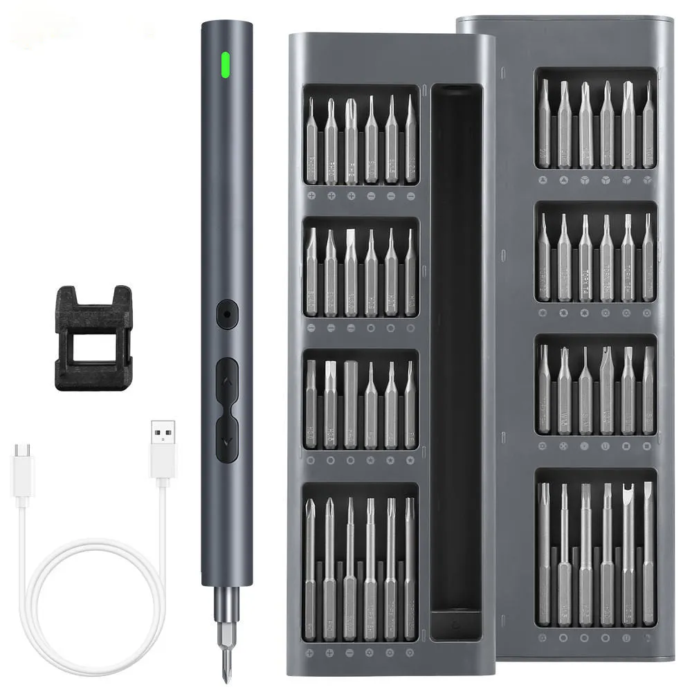 RoyaleGlow Electric Screwdriver 120 In 1 Set Compact Precision