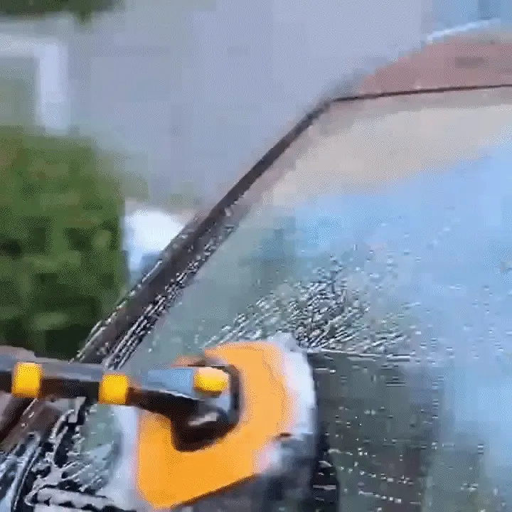 RoyaleGlow Professional Car Wash Brush with Telescopic Pole