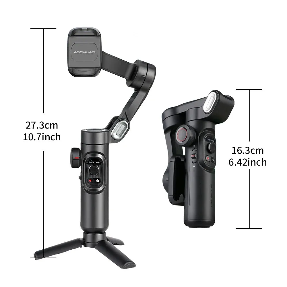 RoyaleGlow Smartphone Gimbal Stabilizer for Smooth Videos