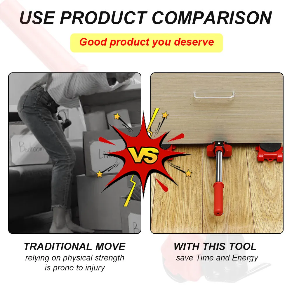 Royaleva Furniture Rollers And Lifters For Moving Easy Glide
