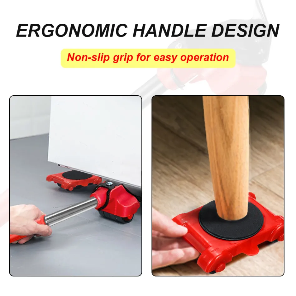 Royaleva Furniture Rollers And Lifters For Moving Easy Glide