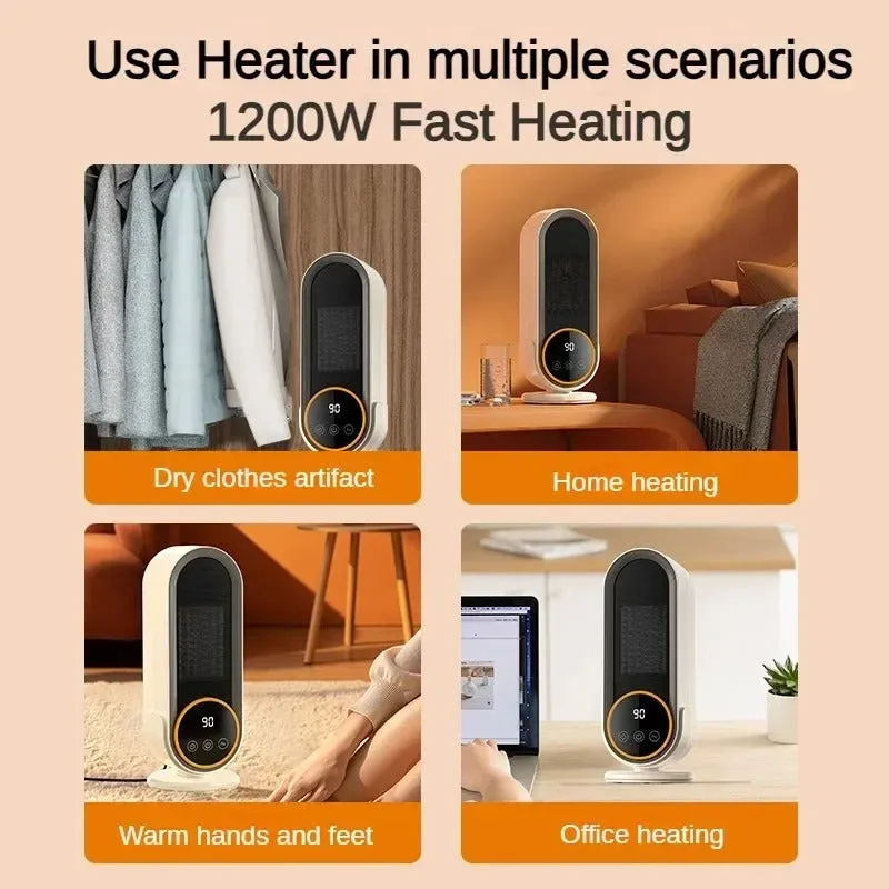 Royaleva Mini Space Heater with Rapid 3-Second Heat