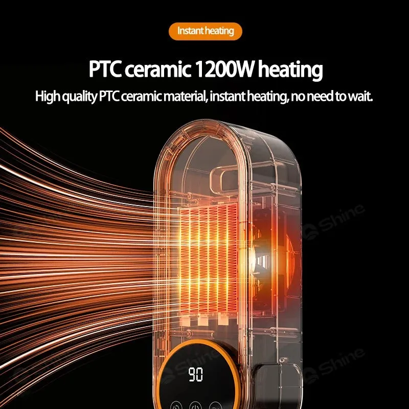 Royaleva Mini Space Heater with Rapid 3-Second Heat