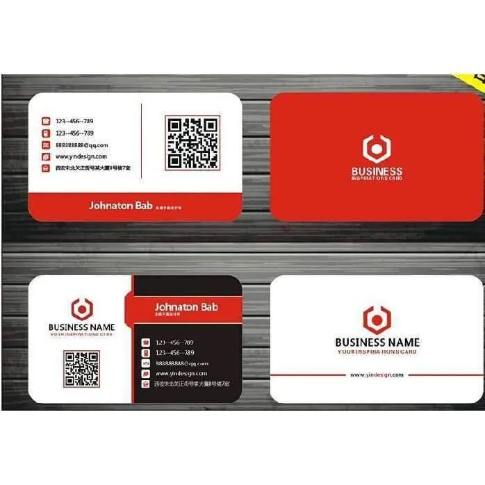 Rynx | Free design custom business cards business cards printing paper business card, paper visiting card 500 pieces/batch