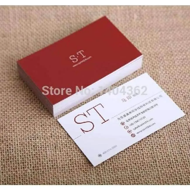 Rynx | Free design custom business cards business cards printing paper business card, paper visiting card 500 pieces/batch