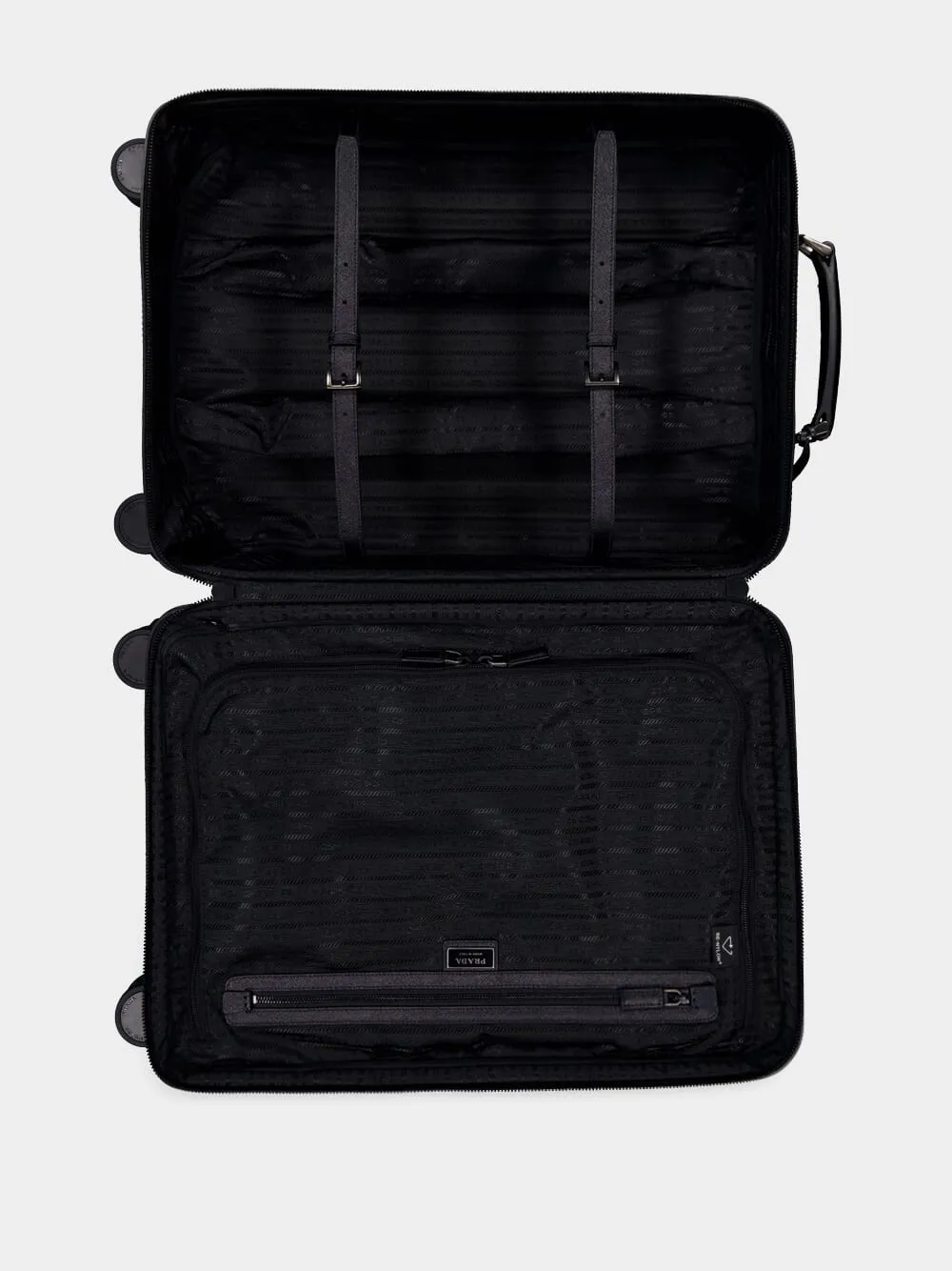 Saffiano Leather Trolley