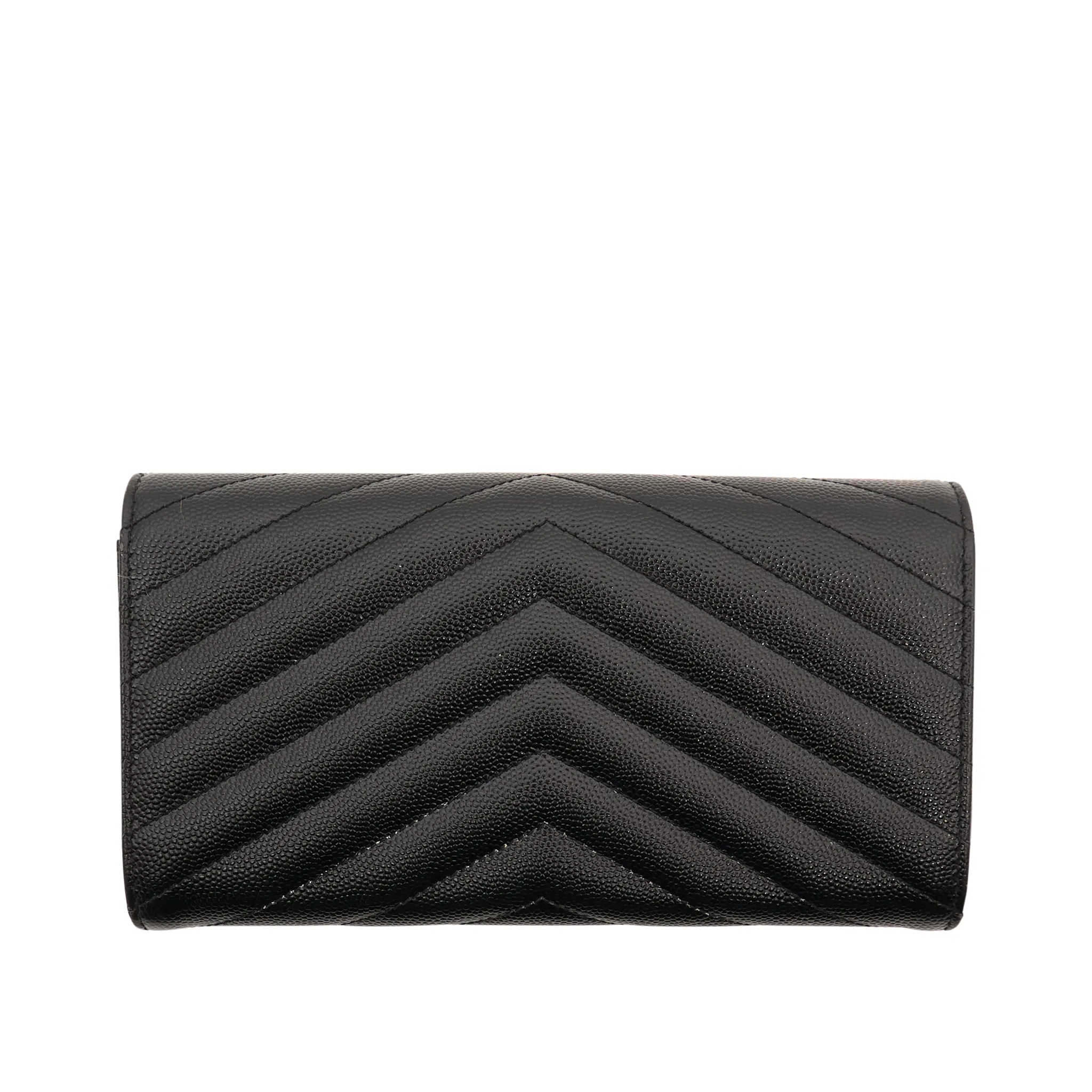 Saint Laurent Black Long Wallet