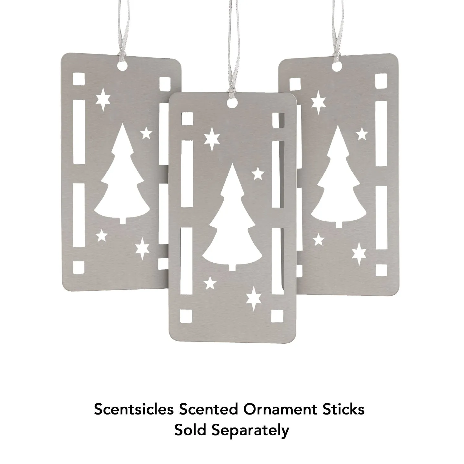 Scentsicles Decorative Scented Ornament Holder, Set of 3, Sticks Sold Separately