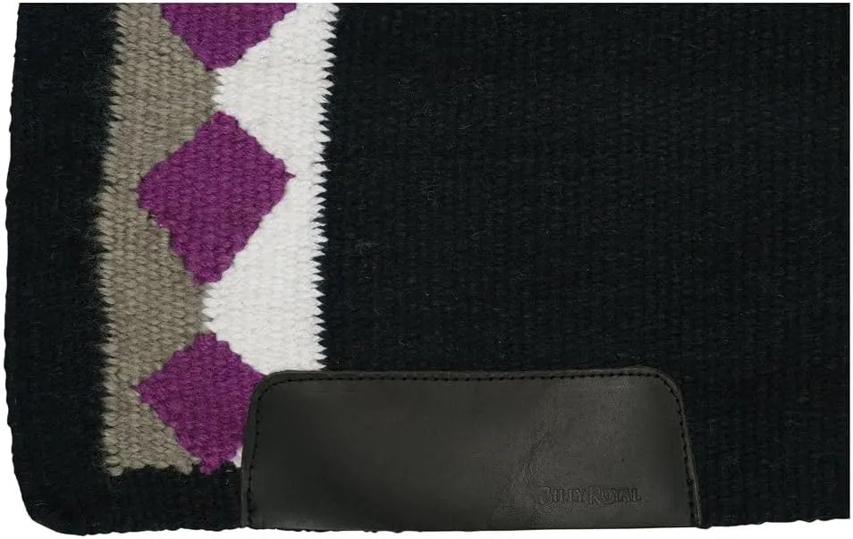 Schneiders Diamond Western Show Horse Saddle Pad | Durable Wool Construction | Stylish Design for Show & Daily Use