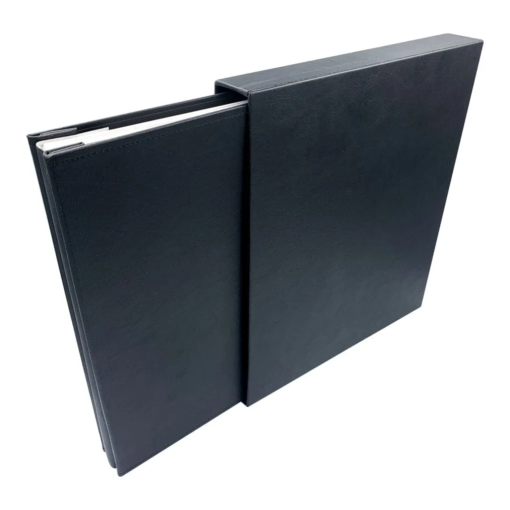 School Keepsake Photo Album Navy Blue
