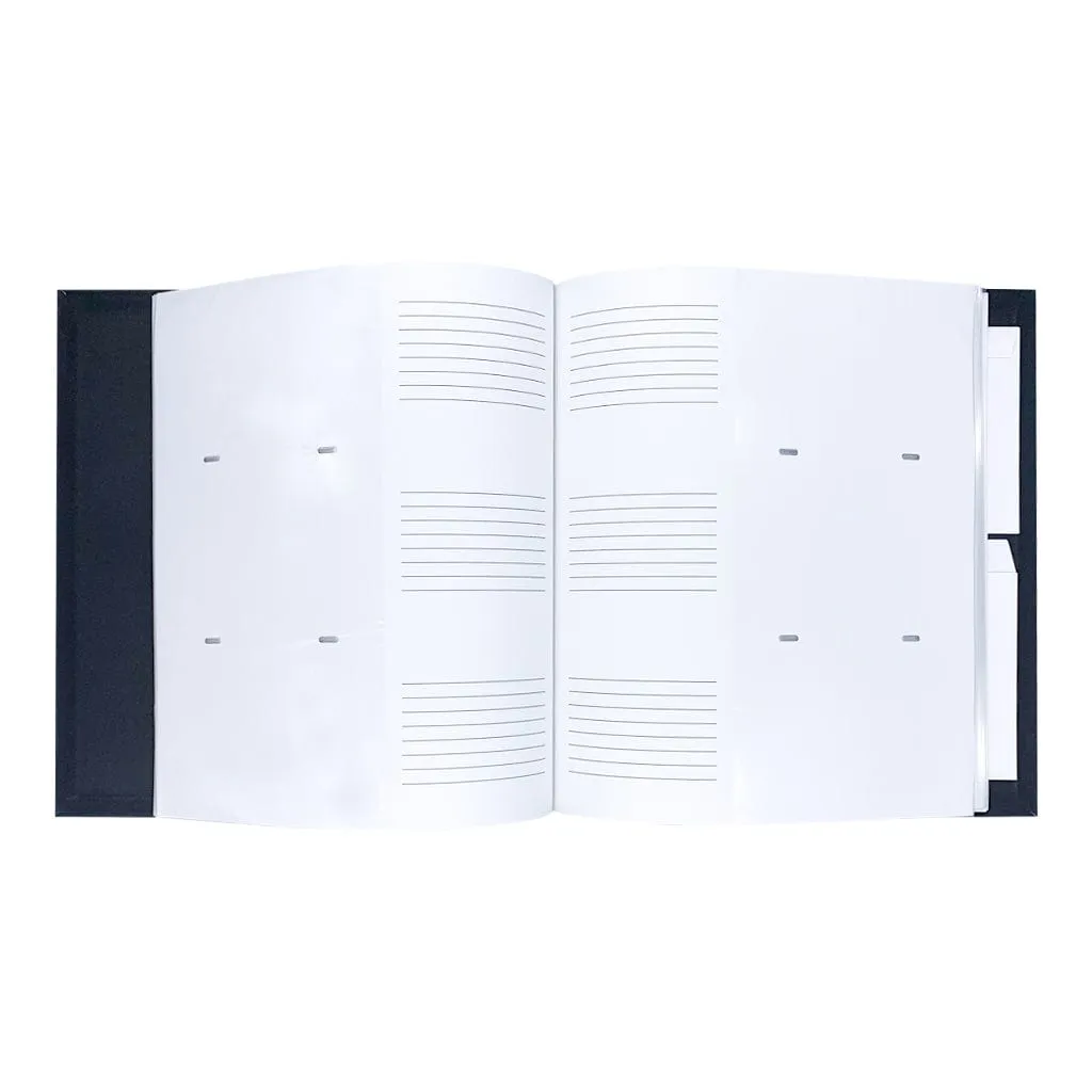 School Keepsake Photo Album Navy Blue