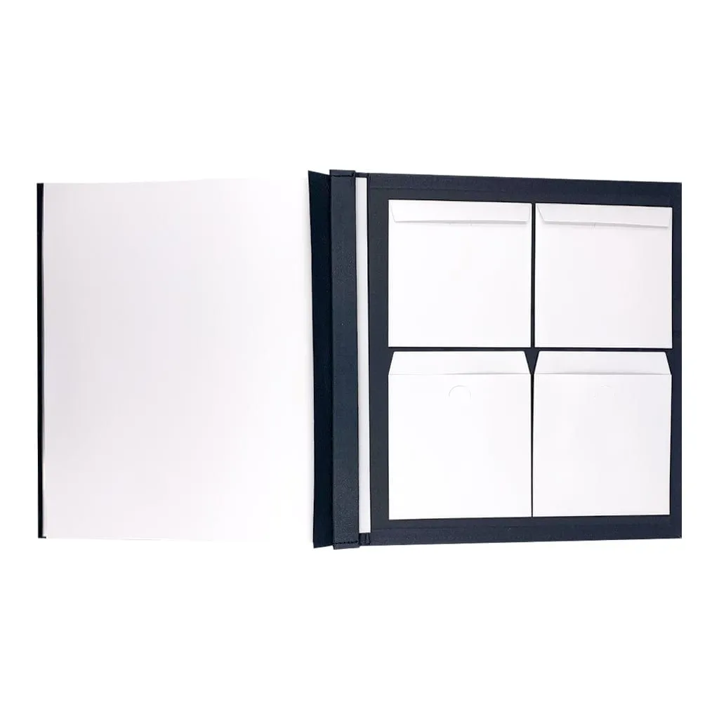 School Keepsake Photo Album Navy Blue