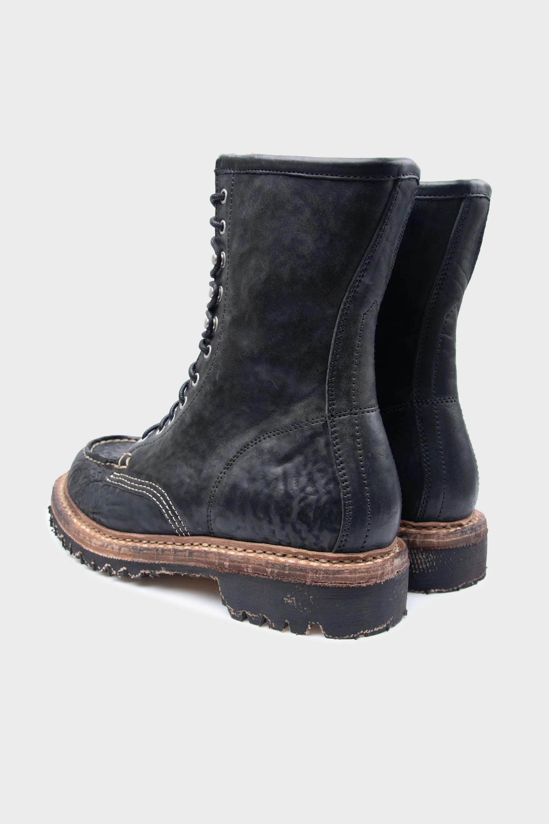 Scout Moc Boots Hi Folk Black 0124202002009