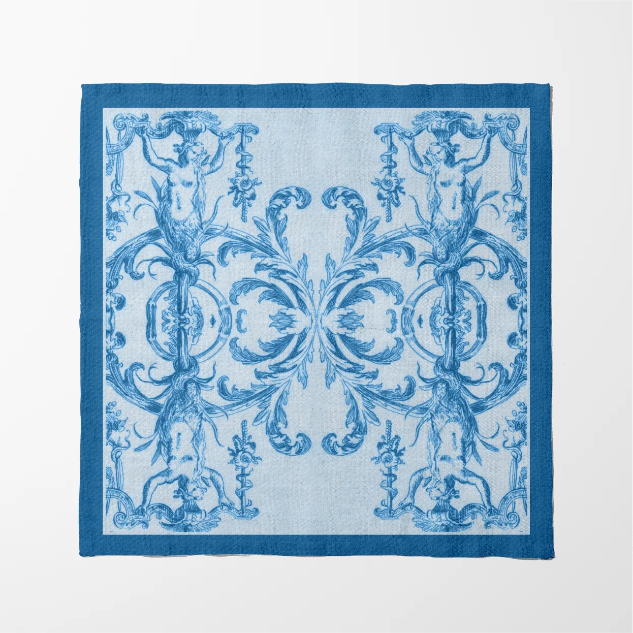 Sea Maiden Toile Napkin in Clear Sky