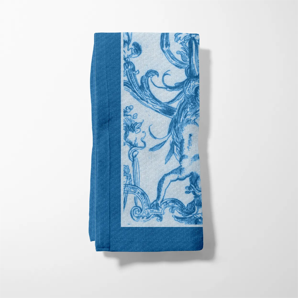 Sea Maiden Toile Napkin in Clear Sky