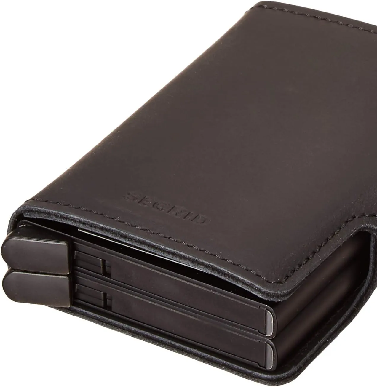 SECRID Twin Wallet Genuine Leather with RFID Protecton, Holds up to 16 Cards