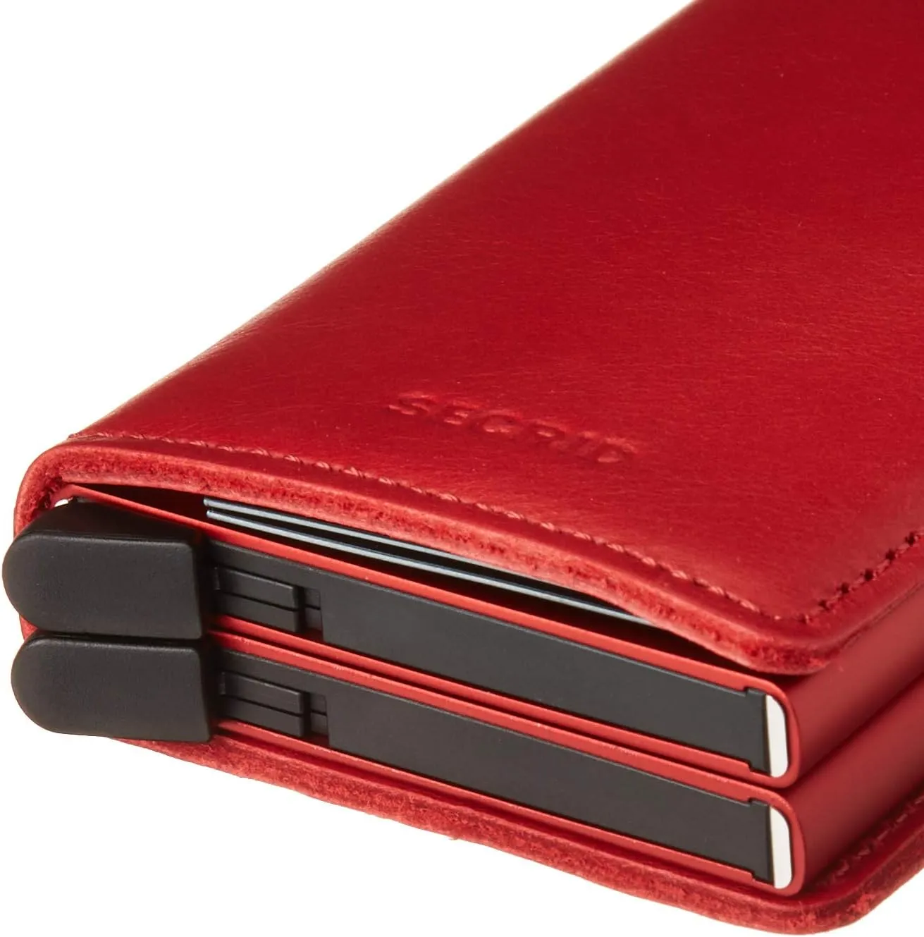 SECRID Twin Wallet Genuine Leather with RFID Protecton, Holds up to 16 Cards