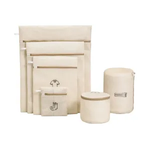 Set of 6 Mesh Laundry Wash Bags