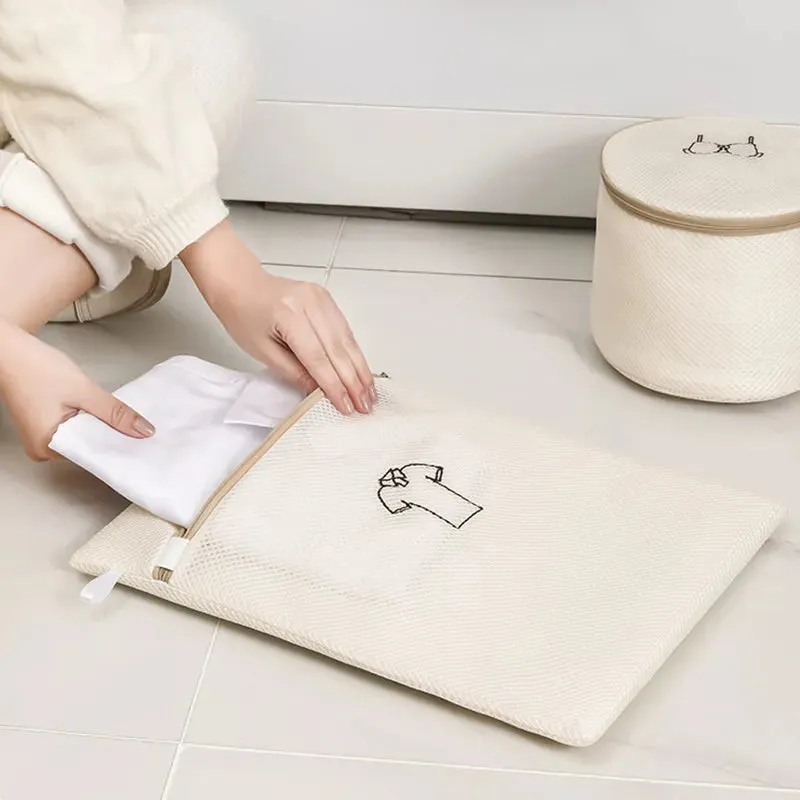 Set of 6 Mesh Laundry Wash Bags