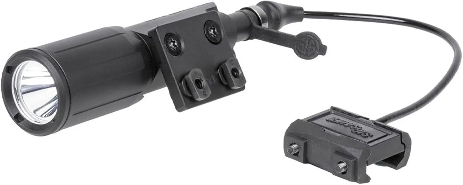 Sig Sauer Foxtrot-MSR 1350 Lumens Durable Lightweight Rechargeable Tactical Rifle-Mounted White Light for Short-Barreled Personal Defense Platforms, M-LOK & Picatinny Rail Mounts Included, Compact