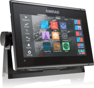 Simrad GO9 XSE Bundle - 9-inch Chartplotter with HALO20  Radar, Active Imaging 3-in-1 Transducer, C-MAP Discover Chart Card