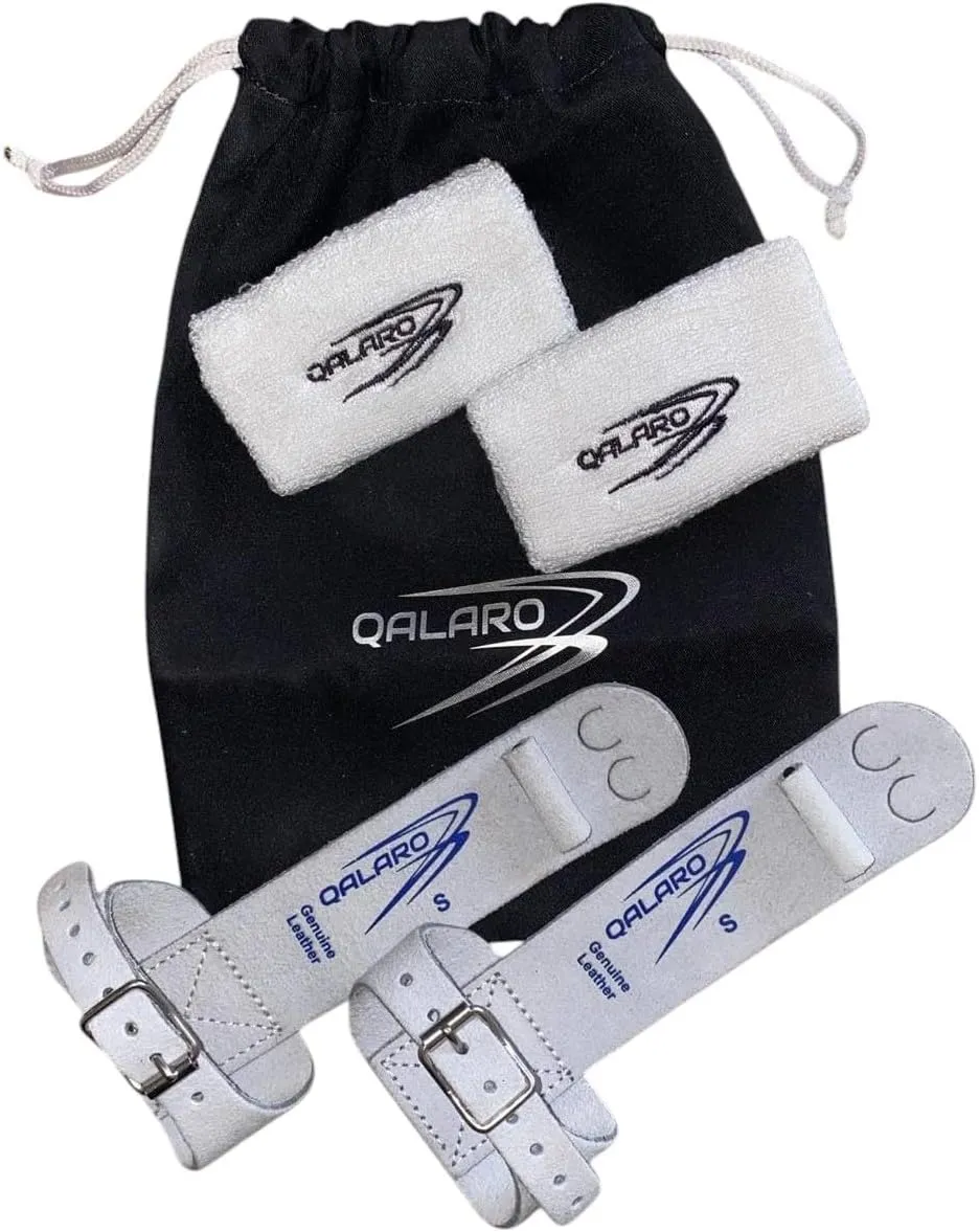 Single Buckle Grips for Girls Gymnastics | Dowel Grips, 4" Wristbands, Grip Bag | Gymnastics Grips for Girls | Youth Bar Grips | Gymnastics Gloves