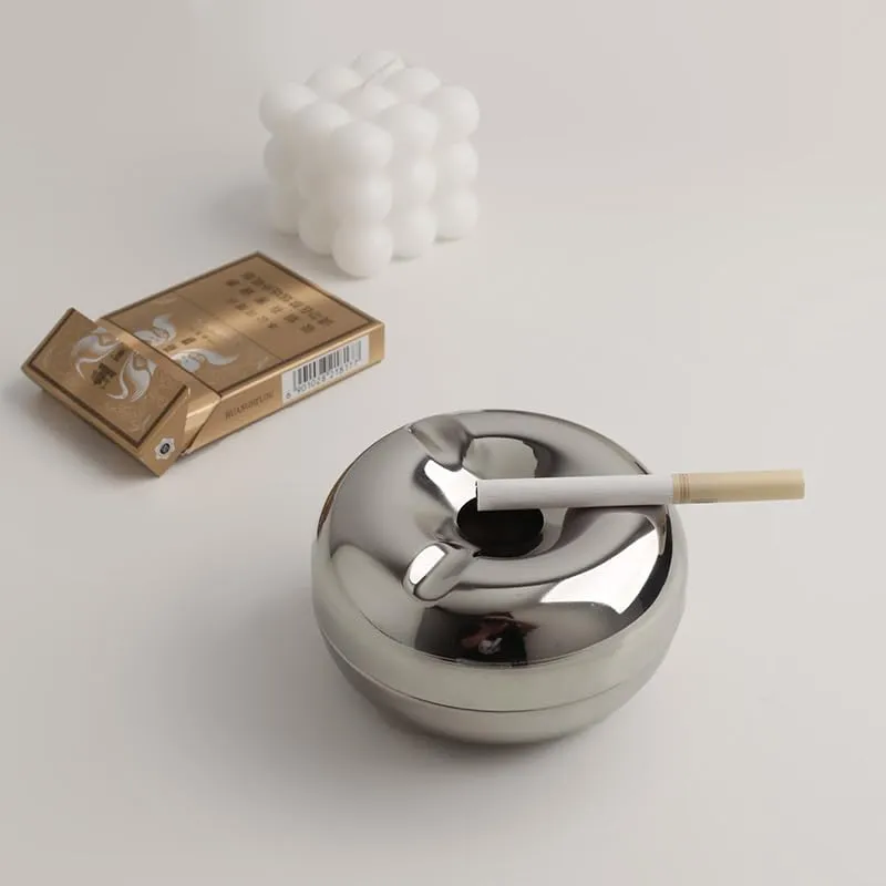 Sliver Martini Stainless Steel Ashtray