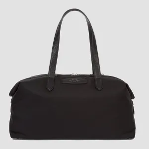 Small Travel Bag in Norton Canvas - Black
