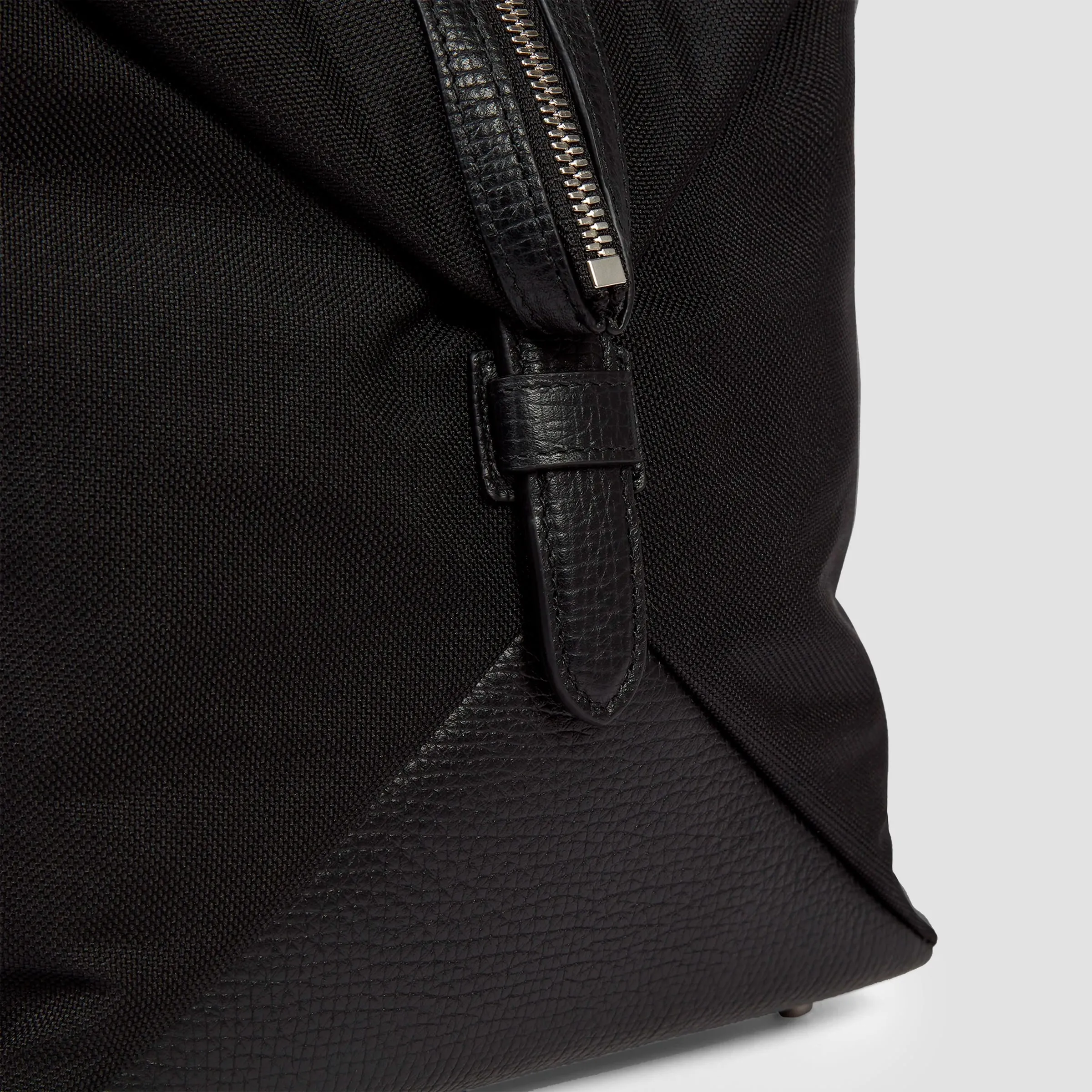 Small Travel Bag in Norton Canvas - Black