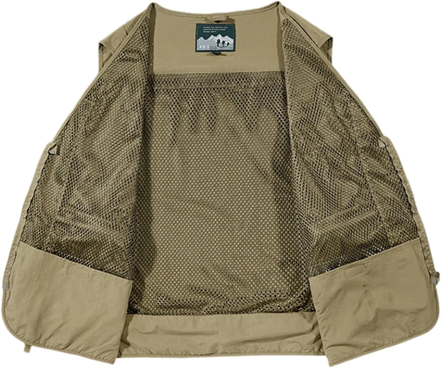Sobrisah Outdoor Fishing Vest Safari Photography Work Outerwear Vests Family Matching Travel,12Years - Adult XXL
