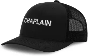 Speedy Pros Trucker Hat Baseball Cap Chaplain Letters Cotton Dad Hats for Men & Women