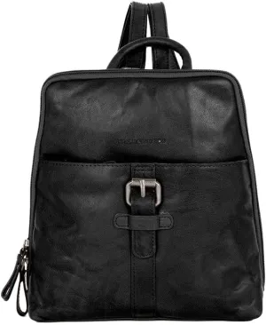 Spike & Sparrow Womens 292h13101 Backpack Handbag, Black, One Size, Casual