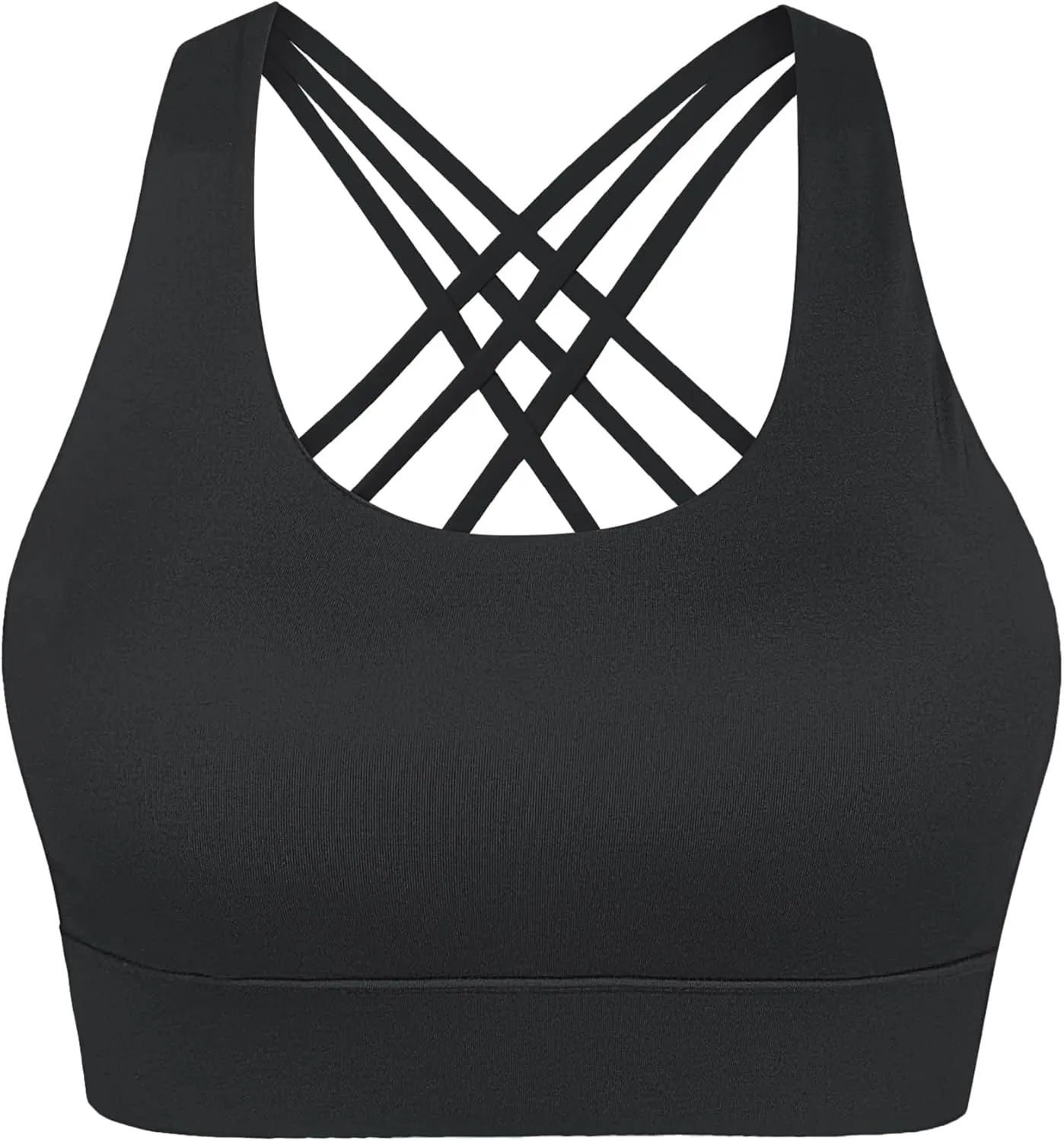 Sports Bras for Women High Impact Sports Bra - Removable Padded Yoga Racerback Bra Workout Crop Tops