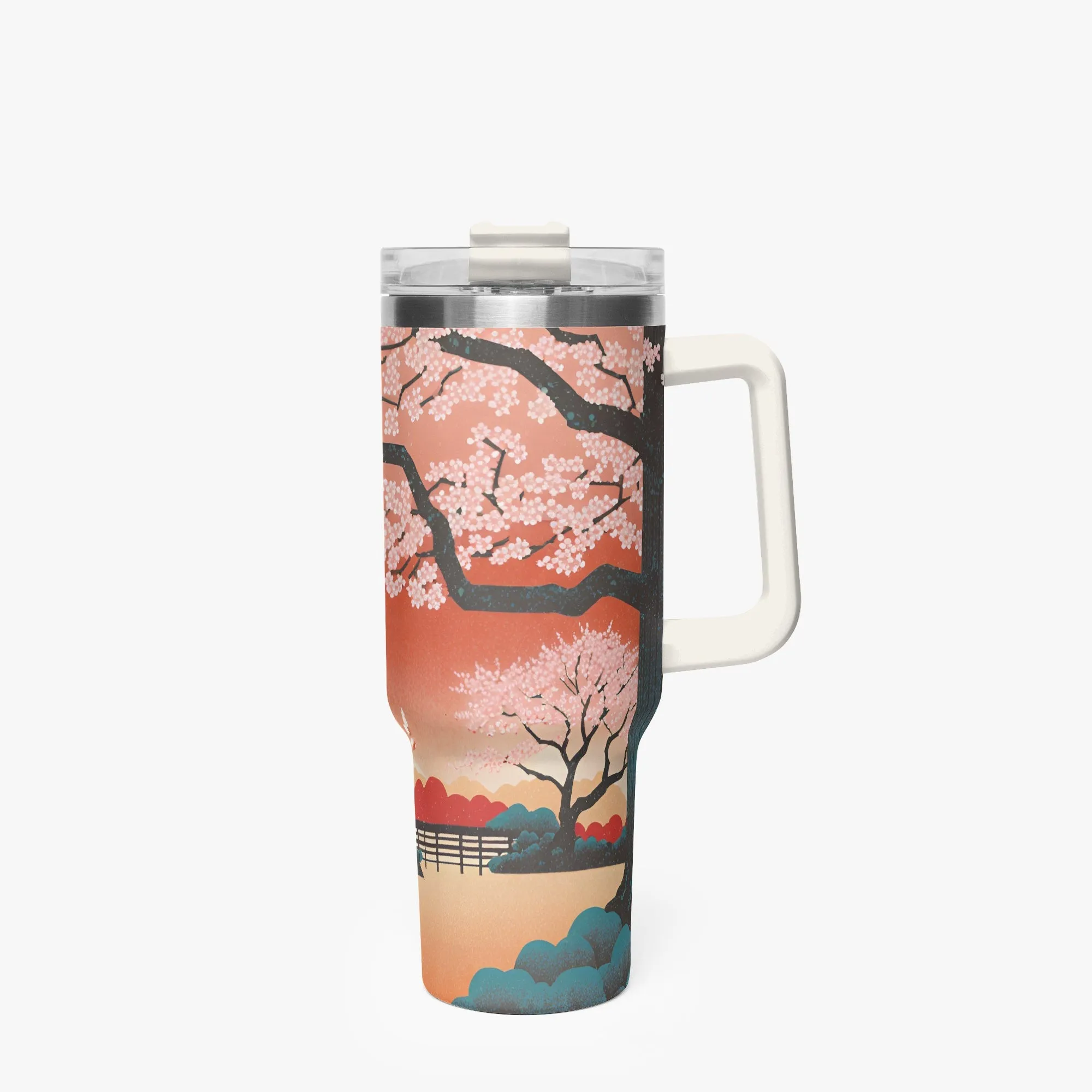Springtime Serenity Tumbler Cup