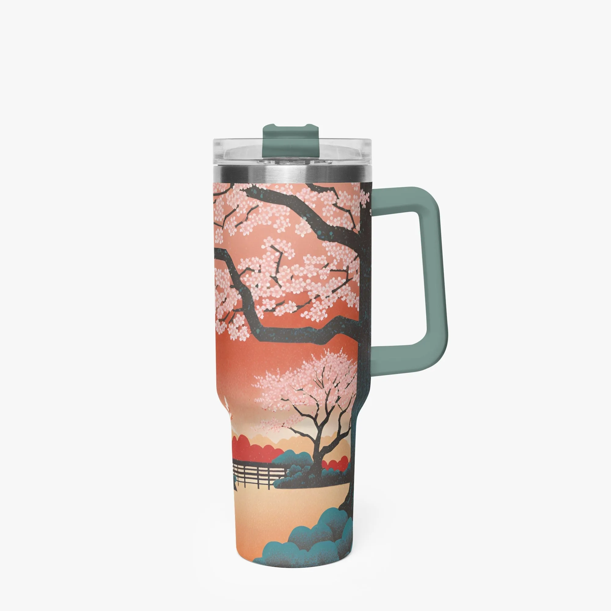 Springtime Serenity Tumbler Cup