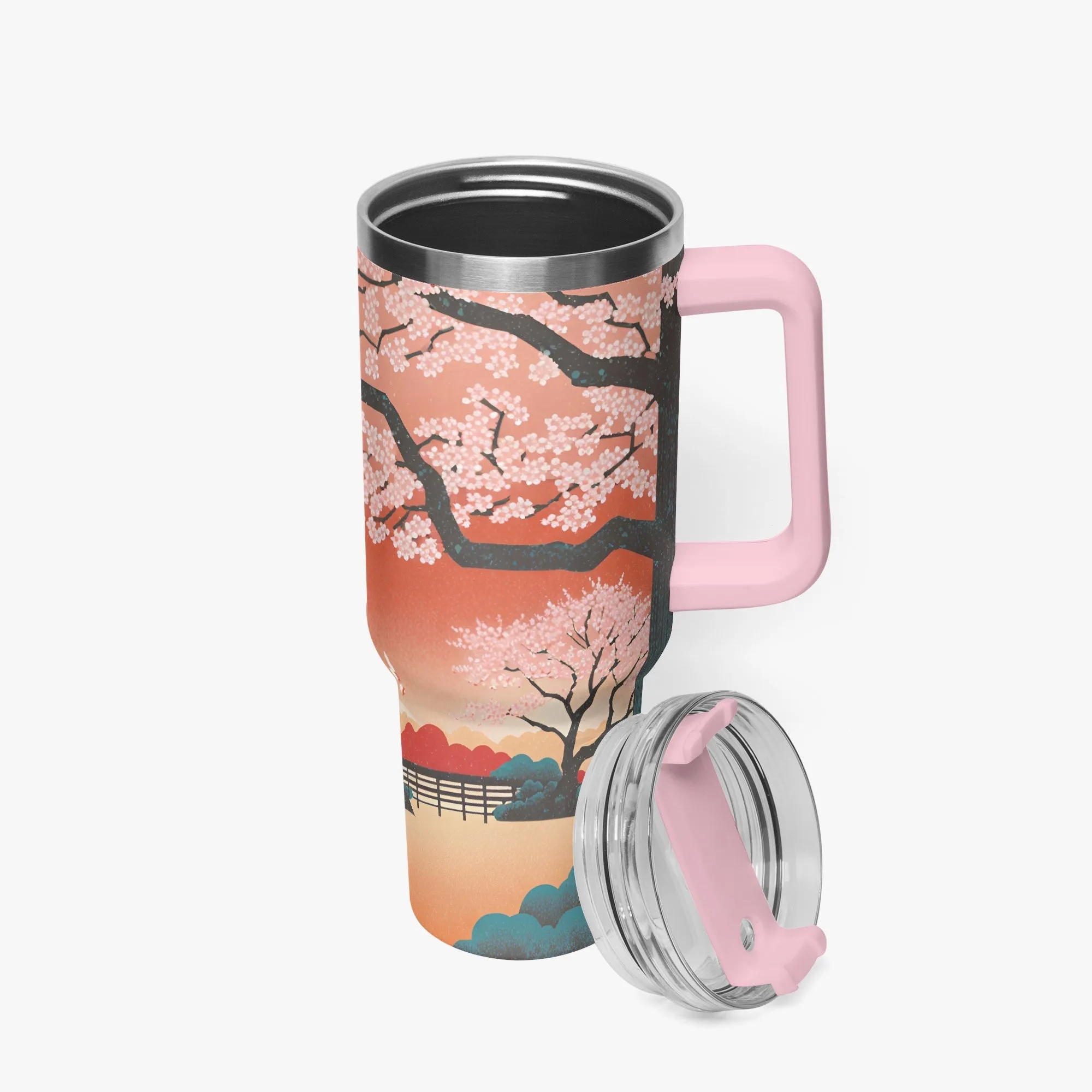 Springtime Serenity Tumbler Cup