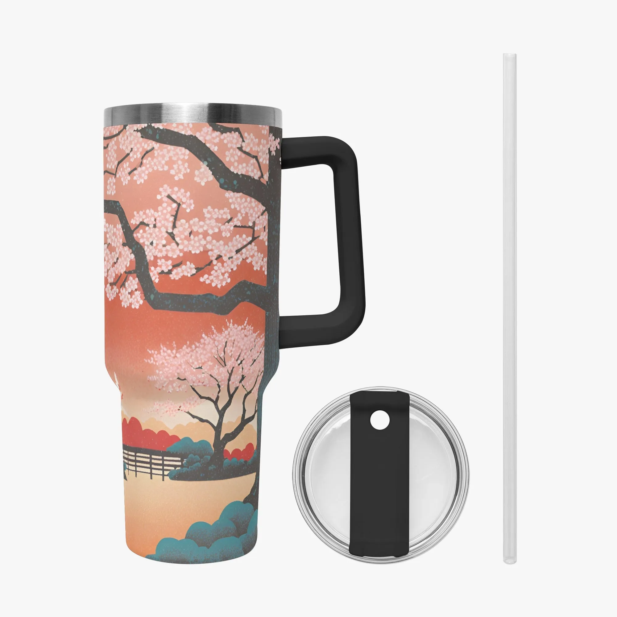 Springtime Serenity Tumbler Cup