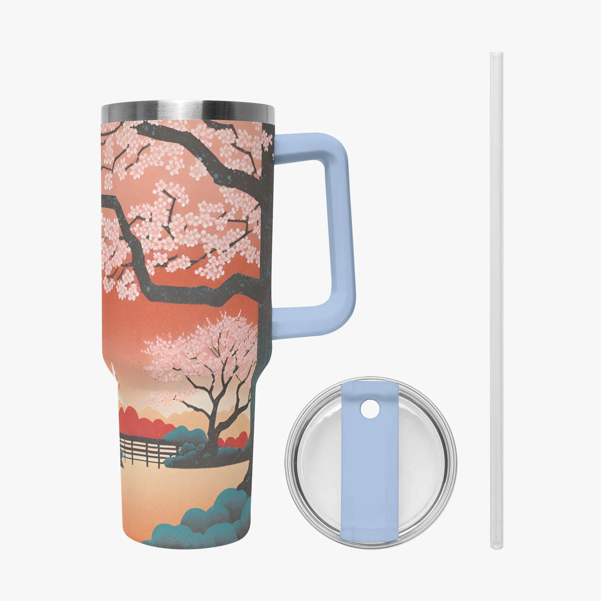 Springtime Serenity Tumbler Cup