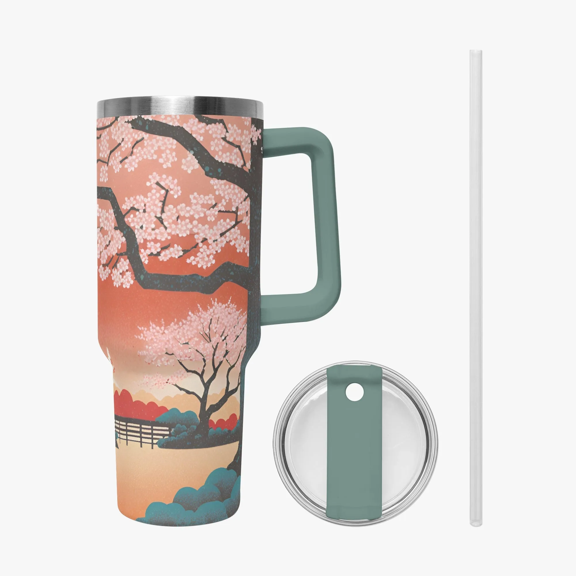 Springtime Serenity Tumbler Cup