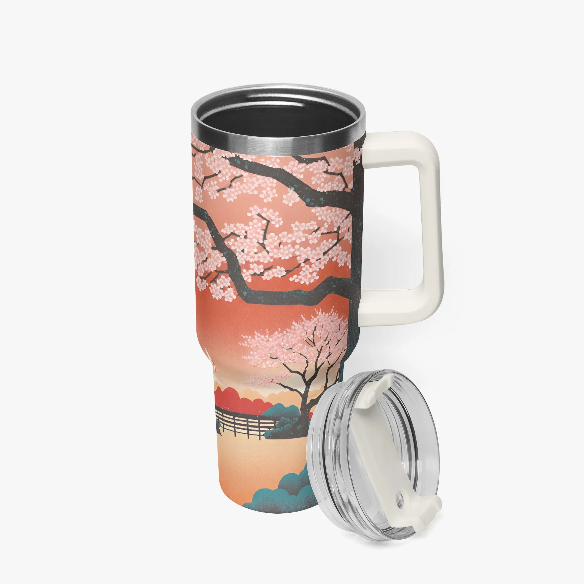 Springtime Serenity Tumbler Cup
