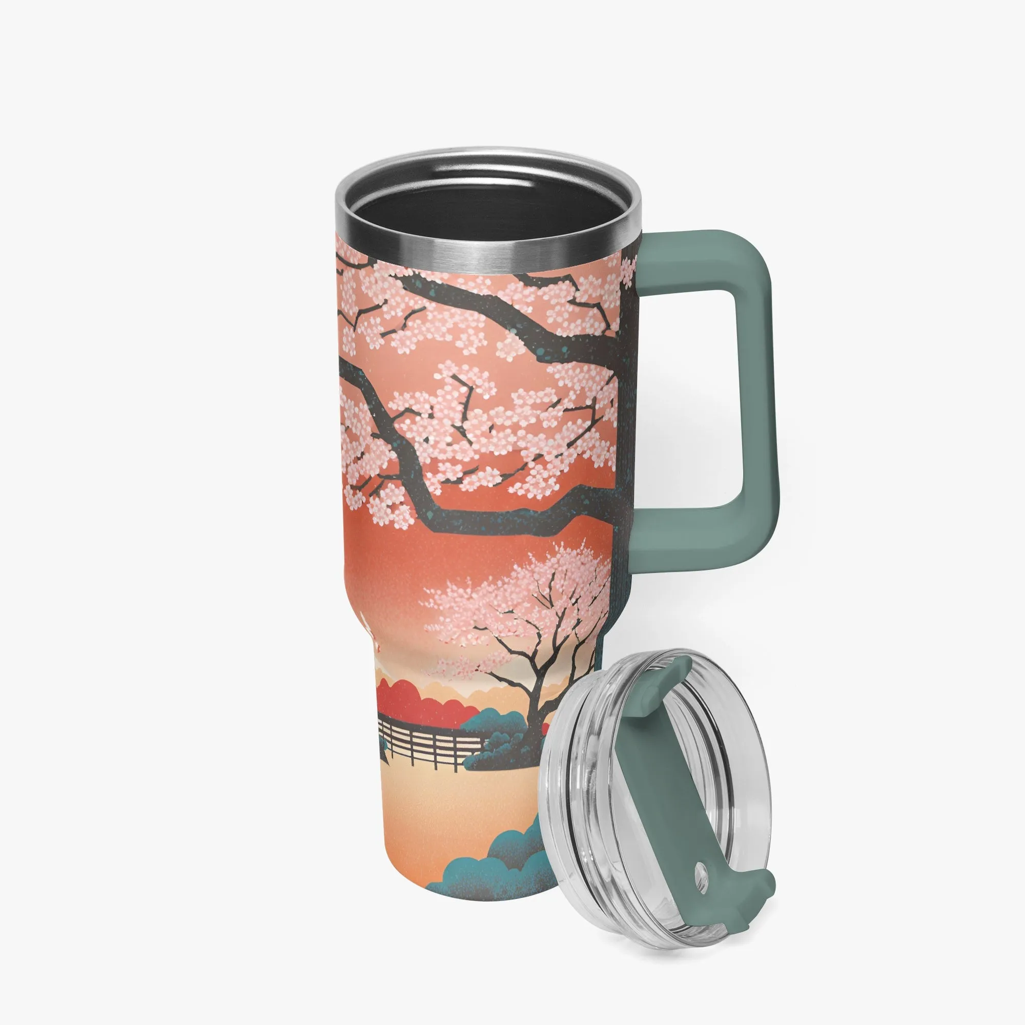 Springtime Serenity Tumbler Cup