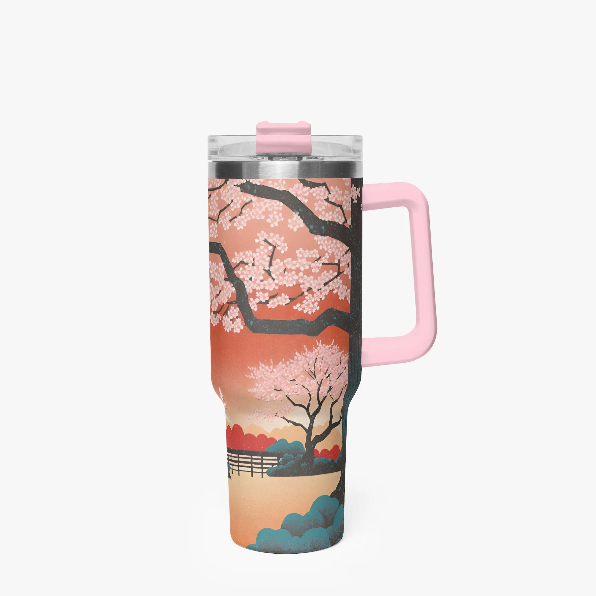 Springtime Serenity Tumbler Cup