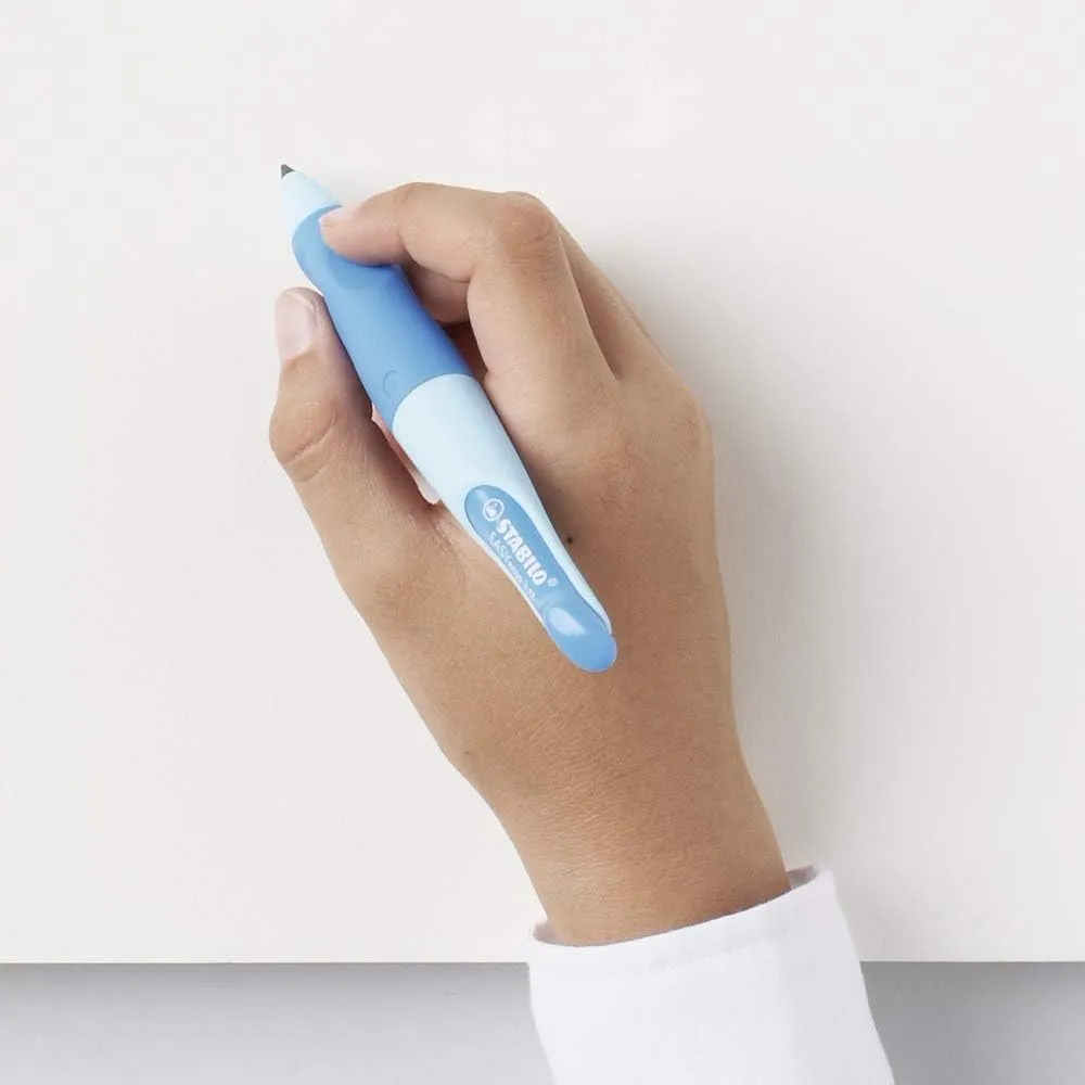 STABILO Ergonomic Mechanical Pencil EASYergo 3.15 - Right-Handed - Pink/Lilac   Sharpener