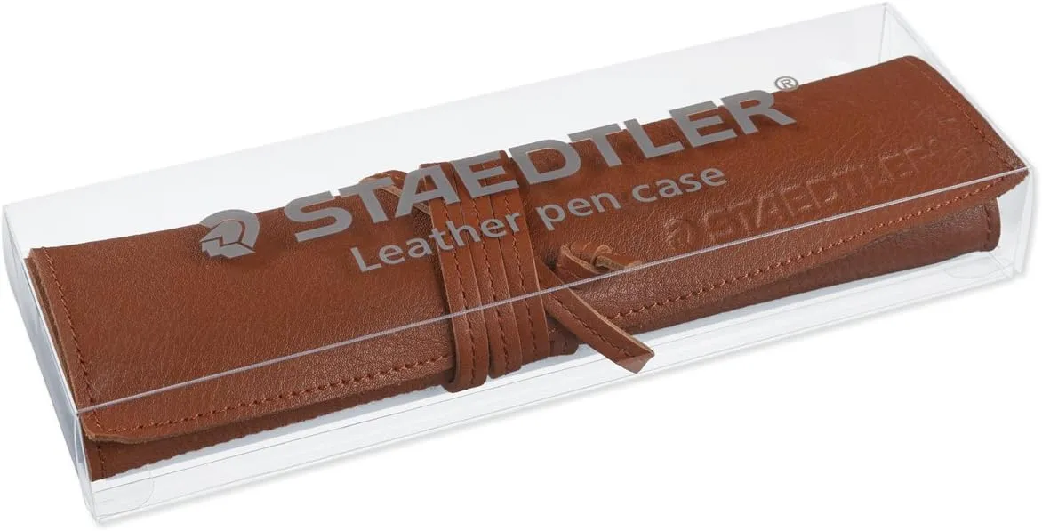 STAEDTLER Pencil Case Leather Leather Pencil Case Brown 900 LC-CA