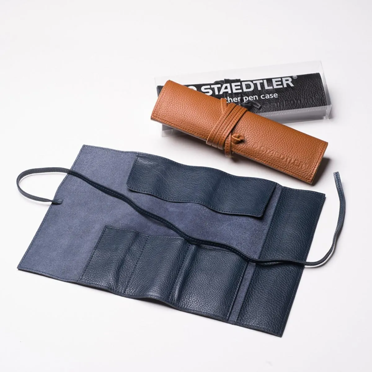 STAEDTLER Pencil Case Leather Leather Pencil Case Brown 900 LC-CA