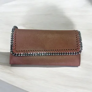 Stella Mccartney Fallabela Chain Link Wallet (H10 x L19 cm)