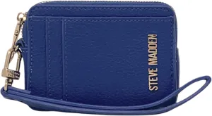 Steve Madden Bpipper Zip Around Card Case Wristlet