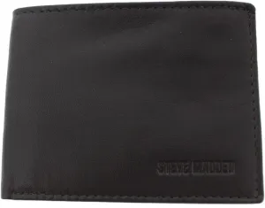Steve Madden Men's Slimfold RFID Leather Wallet